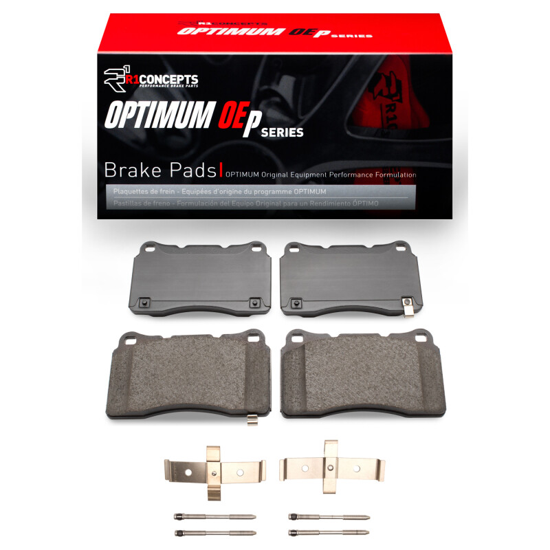 Hyundai Genesis Coupe Brake Pads - Front - R1 Concepts - Optimum OE - `10-`16